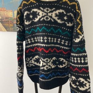 Thick Hand Knit Sweater for Woodward’s